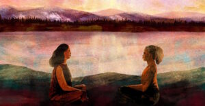 authentic connections calgary dyad painting fiona mckenzie